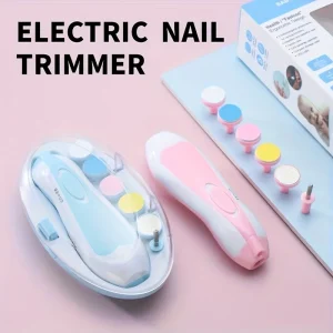 7-in-1 Baby Electrical Nail Trimmer with Portable Case
