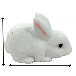 White Soft Resin Rabbit